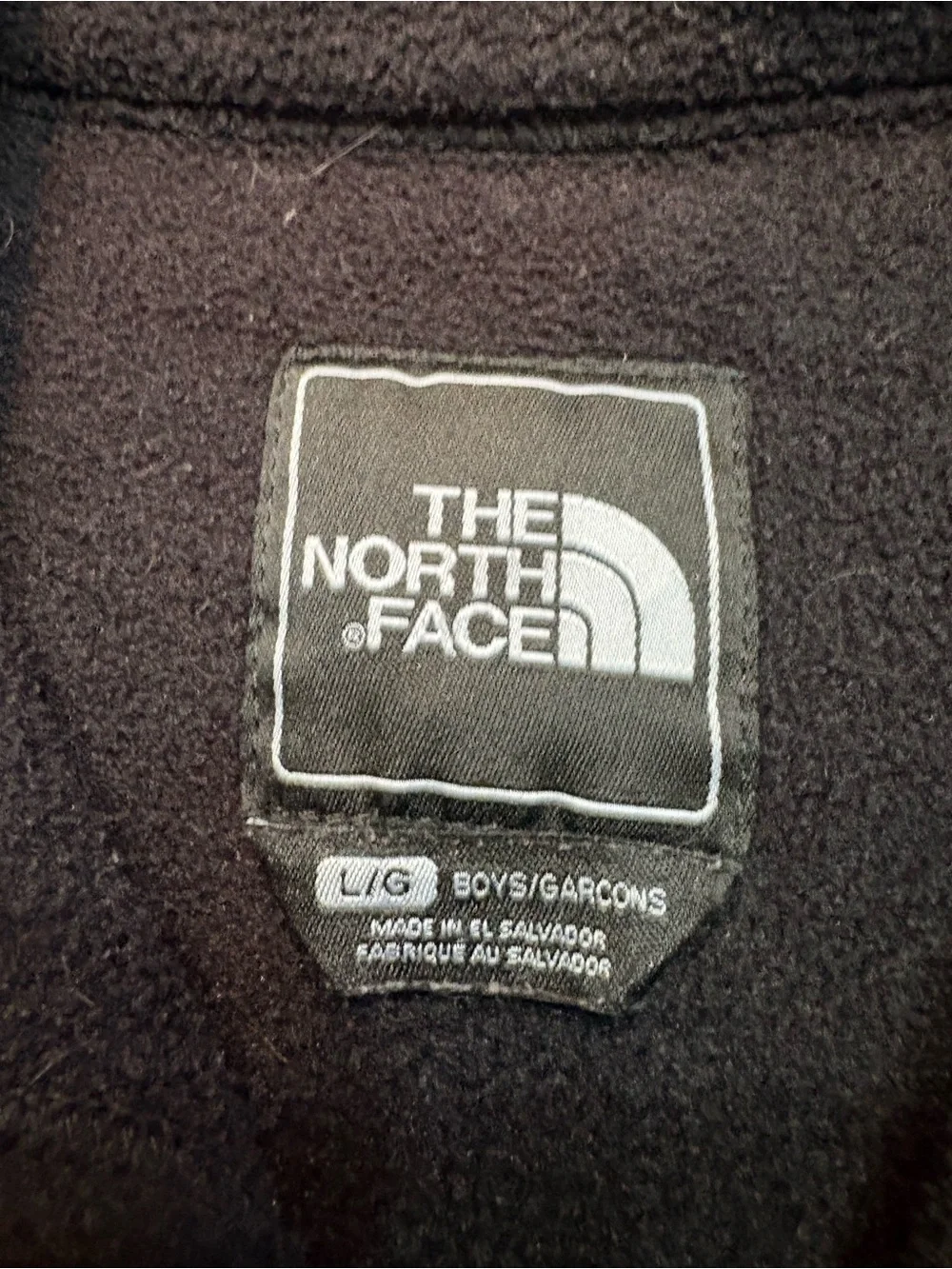 Columbia & The North Face Fleece Jacket Bundle, Youth Large